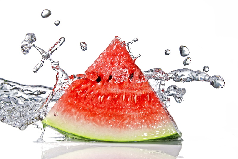 citrus Fruit, nature, 4K, cut, gourmet, drink, white, slice, strawberry, macro, falling, healthy Lifestyle, watermelon slice, studio shot, ripe, high-speed photography