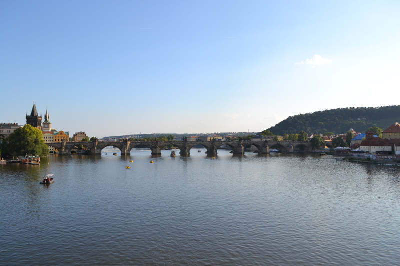 architecture, sky, bridge, charles bridge, nature, no people, arch bridge, day, transportation, scenics - nature, waterfront, travel, czech republic, building