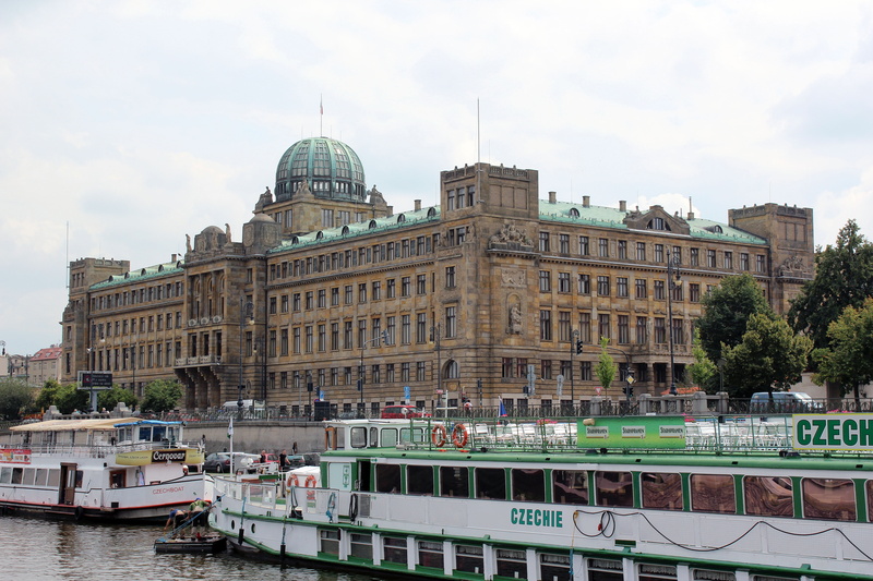 waterfront, historically, tourism, building, travel, nautical vessel, outdoors, travel destinations, prague, cruise, passenger craft, water, mode of transportation