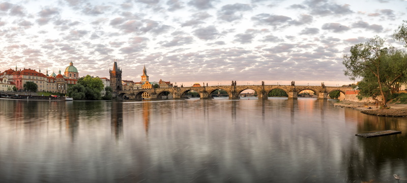 building, urban Scene, gothic style, river, prague, connection, history, concrete, arch bridge, charles bridge, vltava River, cityscape, water, reflection
