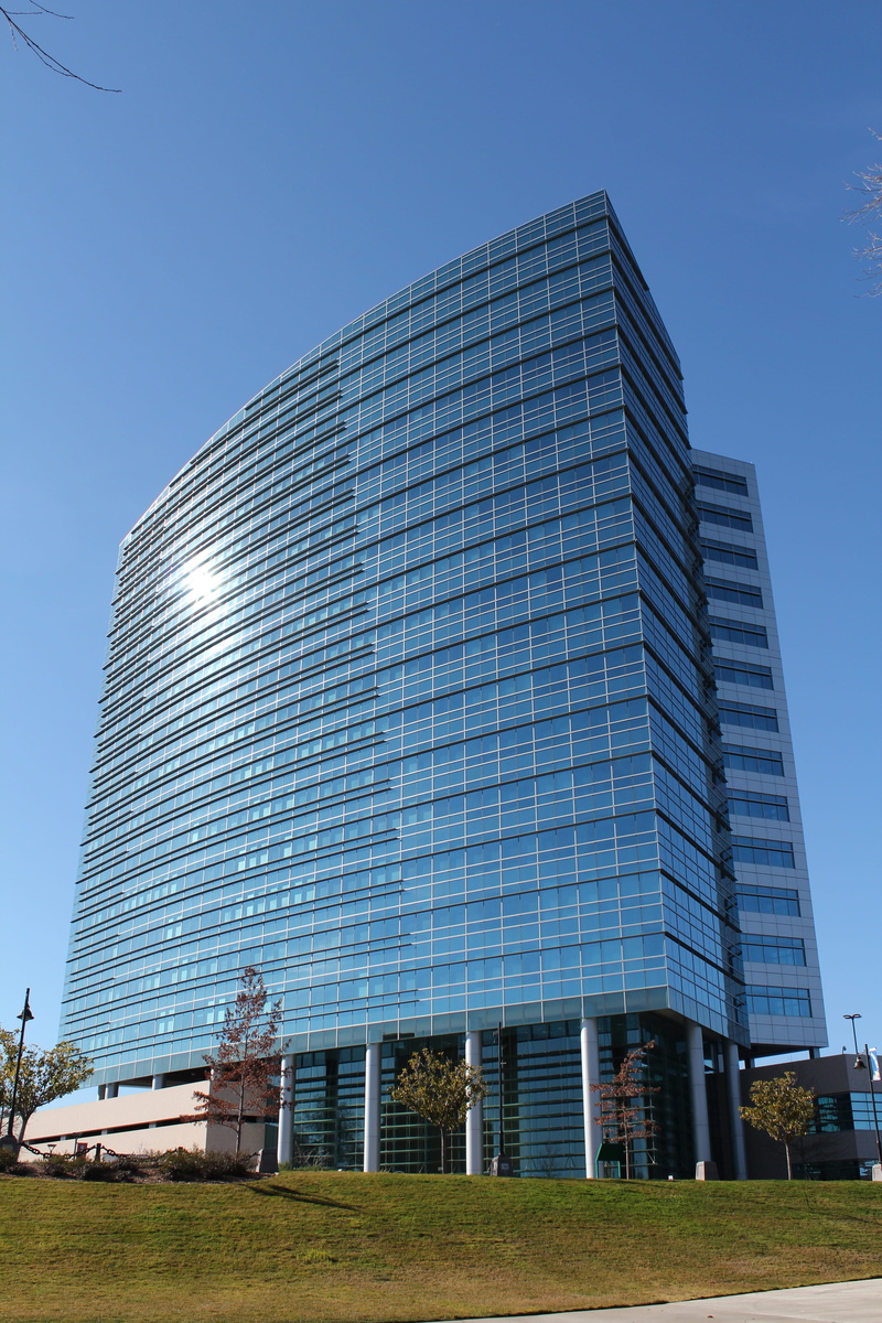 bank, reflection, 5K, finance, business, commercial, built structure, investment, city, clear sky, hotel, outdoors, town, administration, exterior, district