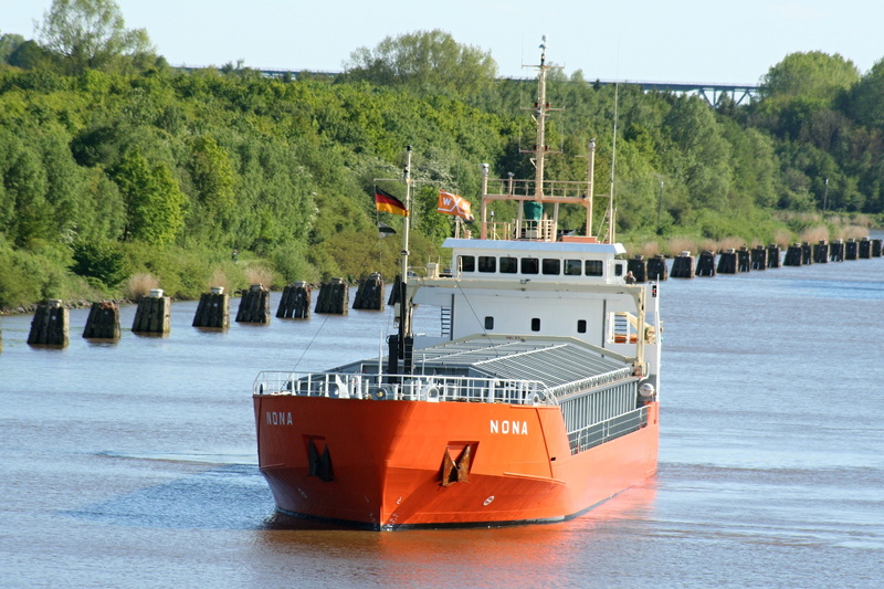 germany, waterway, River, flag, tree, nature, ship, transportation, 2K, plant, green color, shipping, outdoors, mode of transportation, Boot, day, nautical vessel