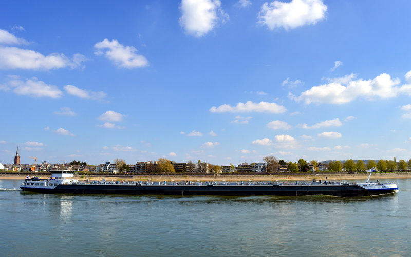 passenger craft, nautical vessel, no people, waterway, cloud - sky, cruise, craft, rhine cruises, blue, ship traffic, mode of transportation, waterfront