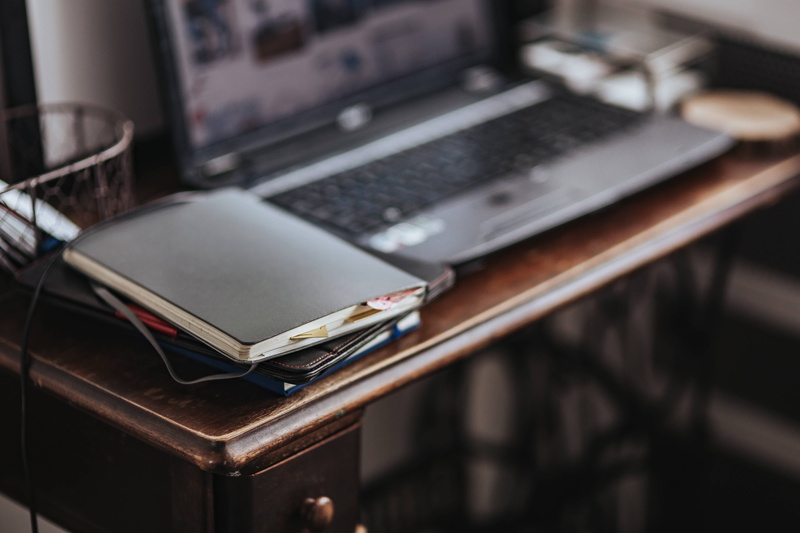 day, communication, still life, furniture, 5K, technology, high angle view, wireless technology, work, close-up, business, laptop, desk, internet, table