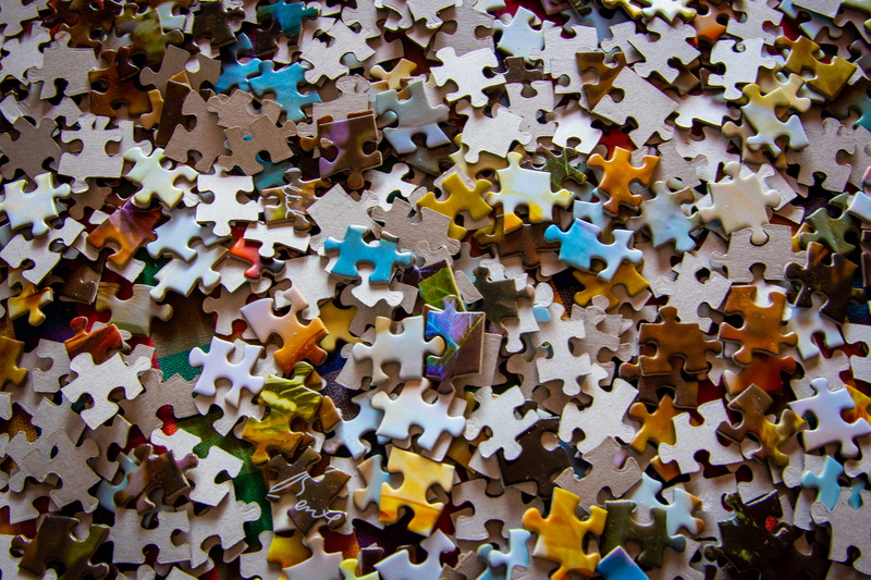 no people, jigsaw piece, full frame, puzzle, high angle view, strategy, pattern, pieces, connection, close-up, design, game, solution, abundance, multi colored