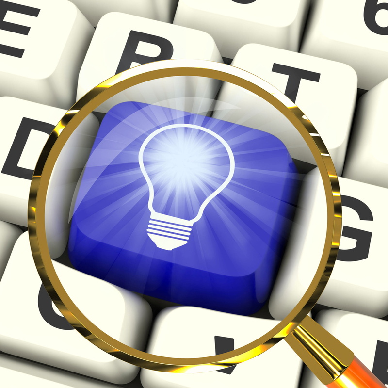 light bulb, communication, text, close-up, ideas, high angle view, bright, blue, light bulbs, 1080P, light, meaning, keyboard, indoors, day, sport, western script