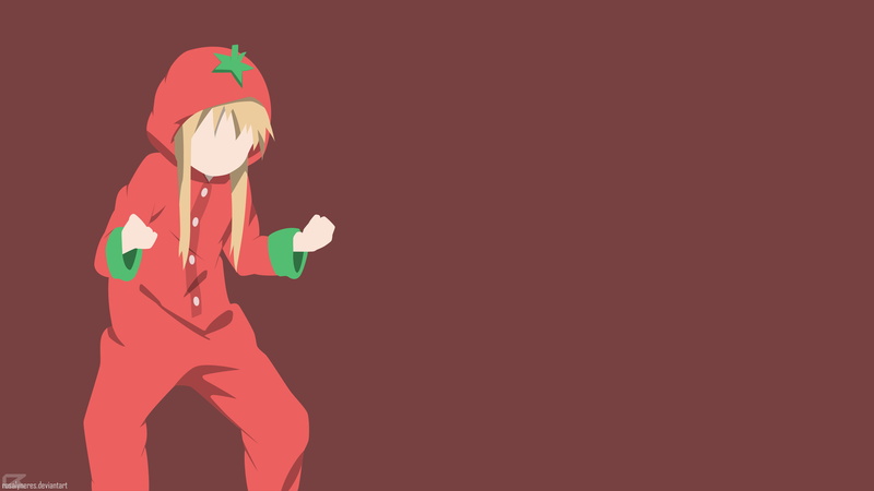 Yuru Yuri, minimalism, tomatoes, Toshinou Kyouko, 4K