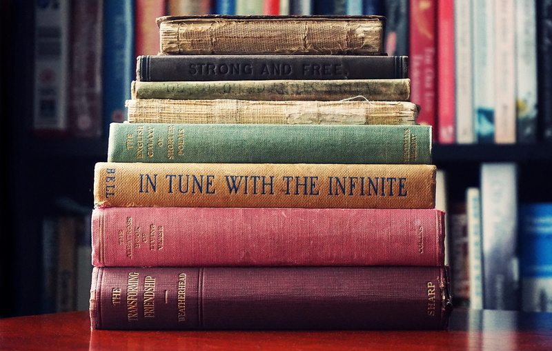 western script, still life, vintage, education, in a row, shelf, page, research, no people, photographt, expertise, arrangement, hardcover book, focus