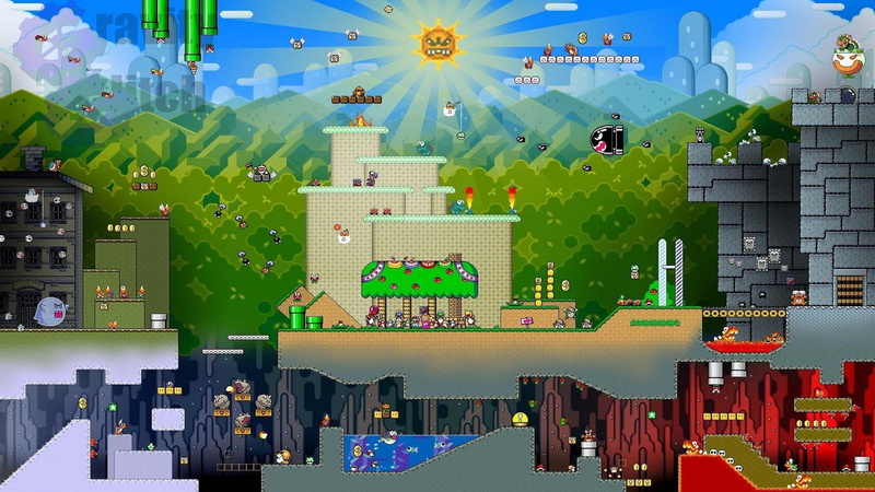 Mario, Nintendo, 1080P, Super Mario World, Super Nintendo, Collage, SNES