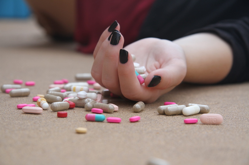 human, pink color, finger, therapy, medical, hospital, girl, problem, pills, childhood, close-up, art and craft, woman, body part, depression, capsule