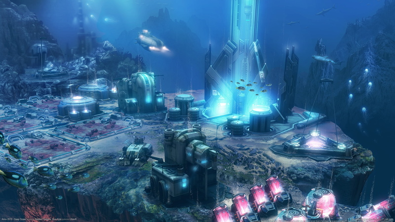 anno 2070 deep ocean, ubisoft, blue byte, 2K, related desings