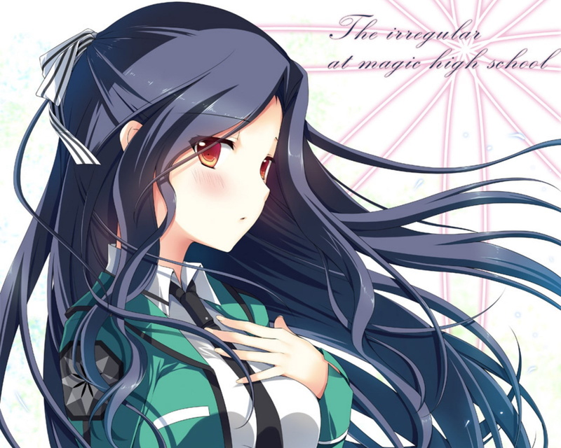 Saegusa Mayumi, Anime Girls, anime, 720P, Mahouka Koukou No Rettousei