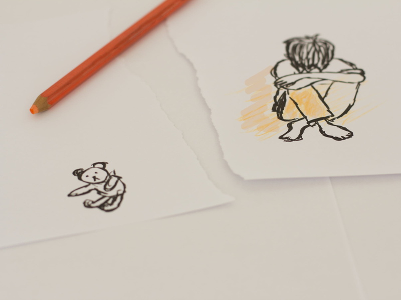 drawing, fantasy, paper, pattern, arts culture and entertainment, craft, doodle, hand, drawing - art product, indoors, creativity, torn, drawing - activity