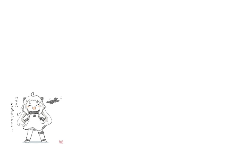 dress, northern, 1080P, white, kantai, ocean, hime, collection, translation, chibi, hair, loli, request