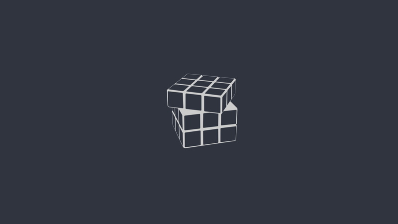 digital art, cube shape, studio shot, cube, copy space, rubiks, pattern, minimalism, opportunity, indoors, arts culture and entertainment, cards, leisure games