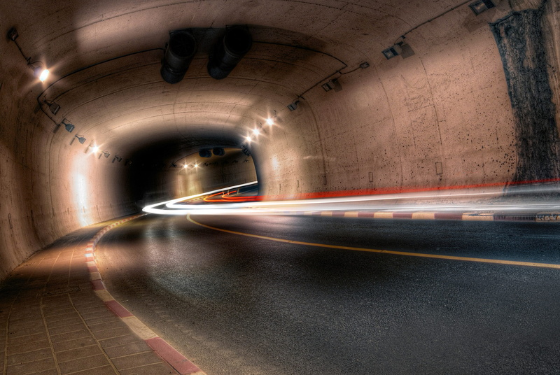 headlight, urban, tarmac, light streak, underpass, illuminated, town, time, ramat gan, car, light, tail light, photography, traffic, asphalt, bursa, street