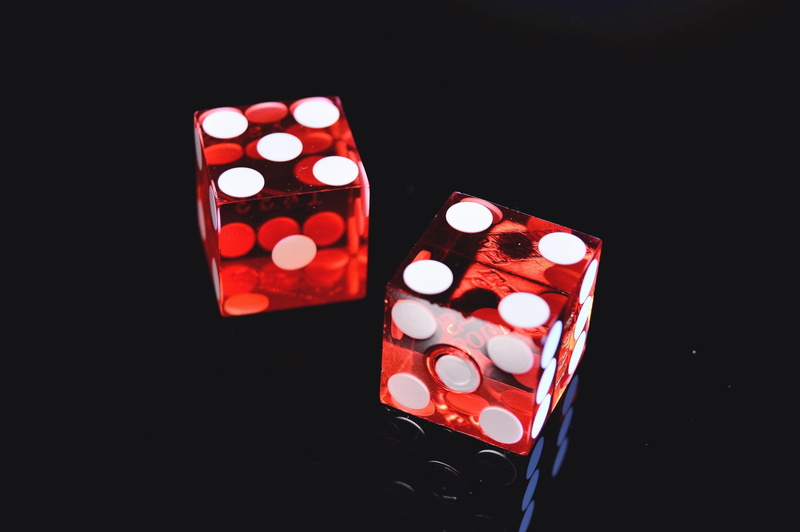 spotted, high angle view, Las Vegas, relaxation, gambling, leisure activity, no people, leisure games, dices, two, game, transparent, symbol, gamble, casino