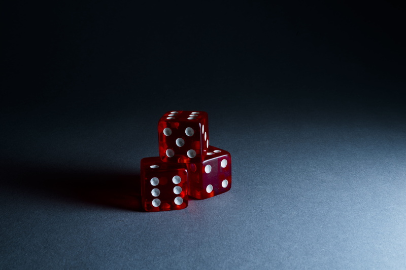 cubes, number, black background, chance, copy space, spotted, dice, table, indoors, opportunity, red, gambling, dices, game, studio shot