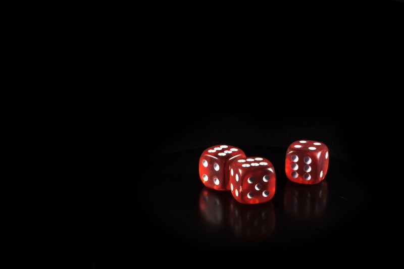 opportunity, success, indoors, black color, addiction, cube shape, relaxation, Glass, studio shot, dark, dice, prevention, macro, no people, luck, close