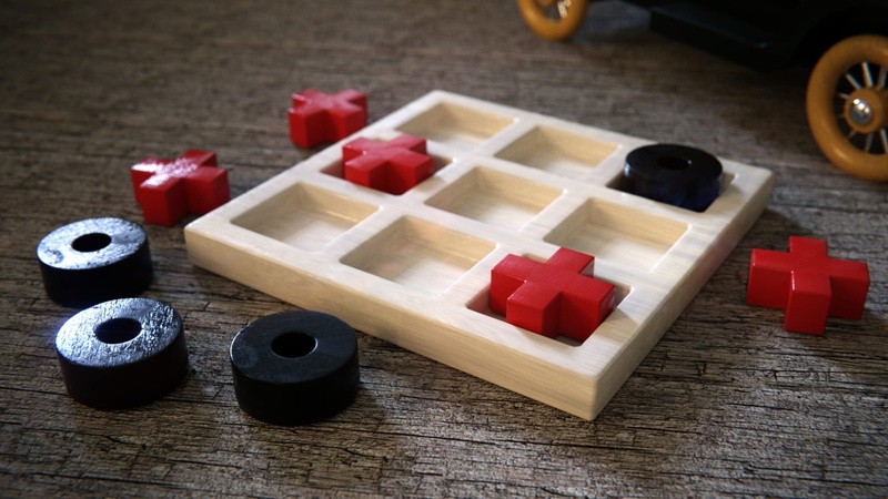 colorful, relaxation, wood - material, game, 1080P, tactics, shape, game board, black, choice, high angle view, large group of objects, tray