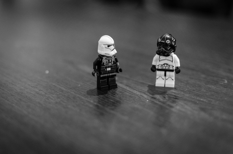 happy, high angle view, greyscale, little boy, fun, star wars, figurines, people, representation, joy, happiness, human representation, offspring, boys