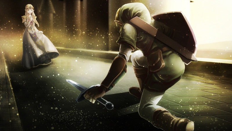 legend, video, games, zelda, shield, swords, oracle, x, hd, Video Games, art, 1080P