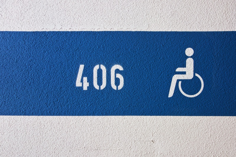communication, information sign, 4K, disabled, overlay, blue, disabled parking space, 406, number, wheelchair, park, information, text, indoors, close-up
