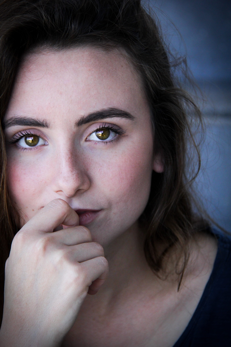beautiful, adult, face, young adult, indoors, model, index, black, front view, lifestyles, woman, pensive, hairstyle, closeup, serious, hazel eyes, 5K