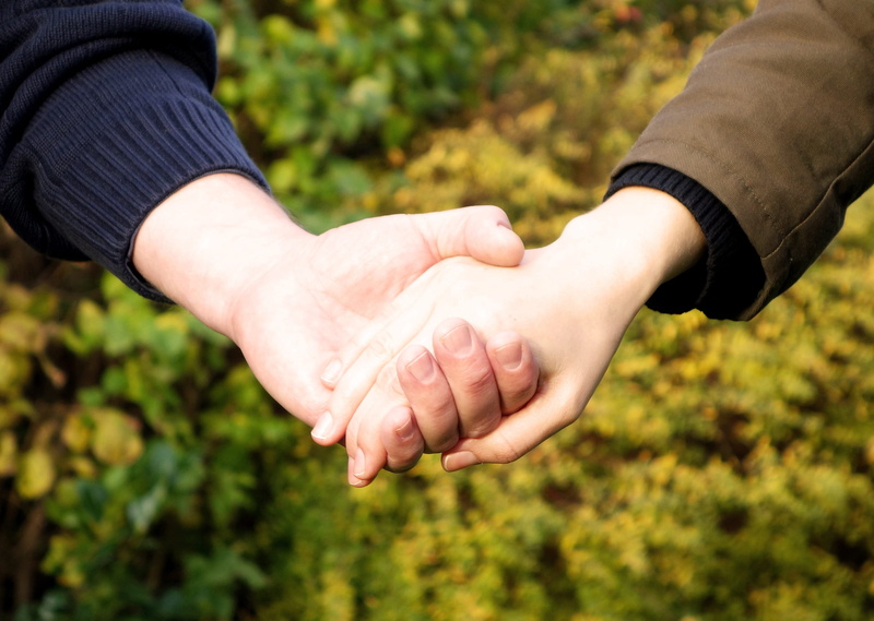 two People, letting go, focus, friendship, brown, positive emotion, teamwork, couple - Relationship, tops, outdoors, petaled, sleeve, togetherness, long