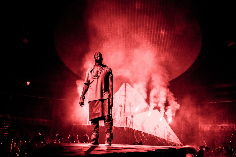 celebration, nightlife, concert, incidental people, s, shirt, night, beige, crowd, stage - performance space, full length, men, smoke - physical structure