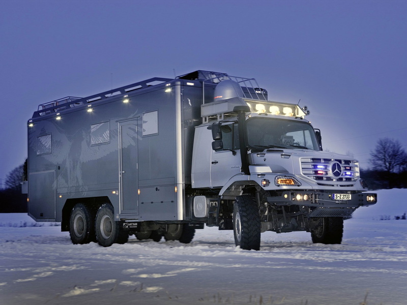 1080P, 2011, camper, 2733a, mercedes, offroad, motorhome, vehicle, 6x6, benz, zetros, expedition