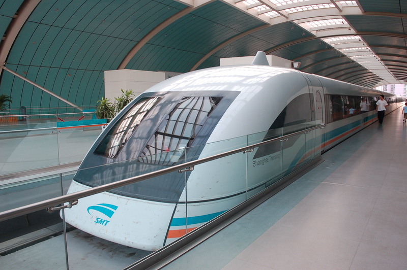 MagLev, Vehicles, Technology, Magnetic Levitation, Train, 2K