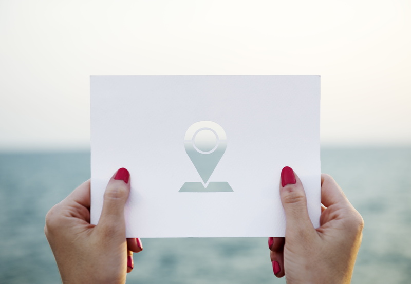 hands, sea, route, logo, horizon over water, human finger, trip, placard, body part, geography, focus on foreground, heart shape, sign, symbol, Google Map
