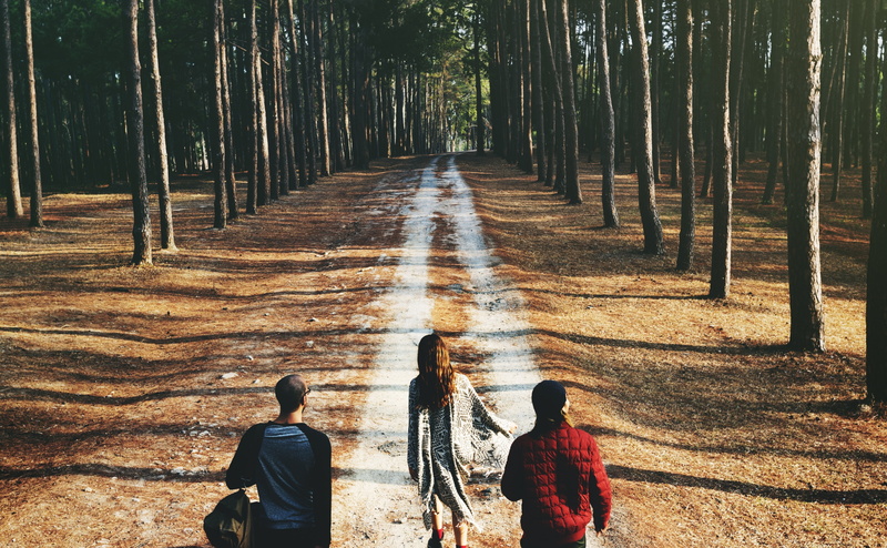 Travel, Hiking, Vacation, walker, Hiker, togetherness, Nature, wander, Explore, Wanderlust, Lifestyle, Trip, leisure, Journey, Mountains, smiling, Enjoying