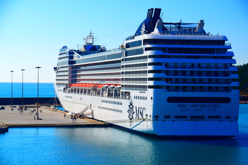 tourism, text, mode of transportation, blue, Liner, passenger craft, building exterior, people Traveling, ocean, travel, water, vacations, nautical Vessel