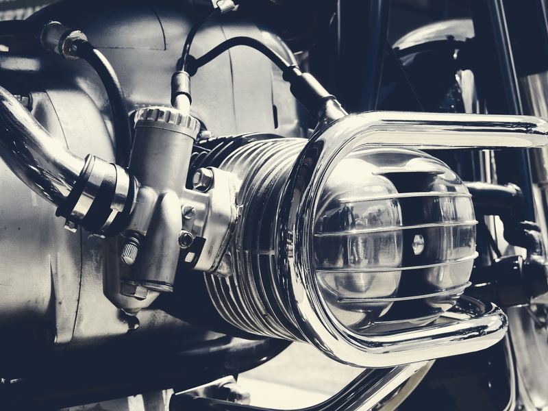 engine, metal, reflection, no people, indoors, headlight, alloy, steel, motor, nostalgia, stationary, land vehicle, two wheeled vehicle, retro styled, bmw