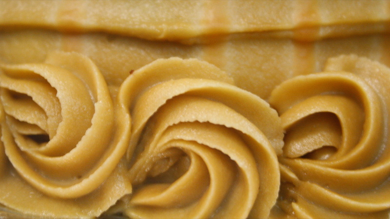 yellow, full frame, no people, temptation, close-up, icing, food and drink, italian food, carbohydrate - food type, large group of objects, indoors, sweet food