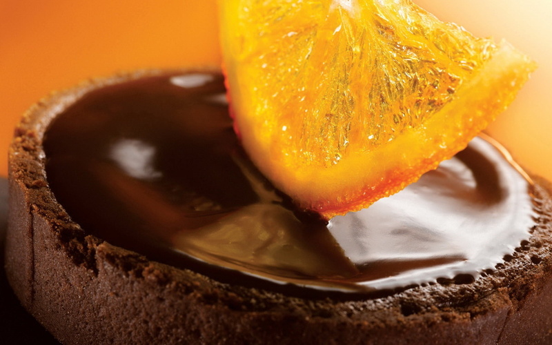 cake, pastry, cream, sweet Food, wedge, 1080P, temptation, chocolate cake, caramel, still life, indulgence, cross Section, indoors, close-up, freshness