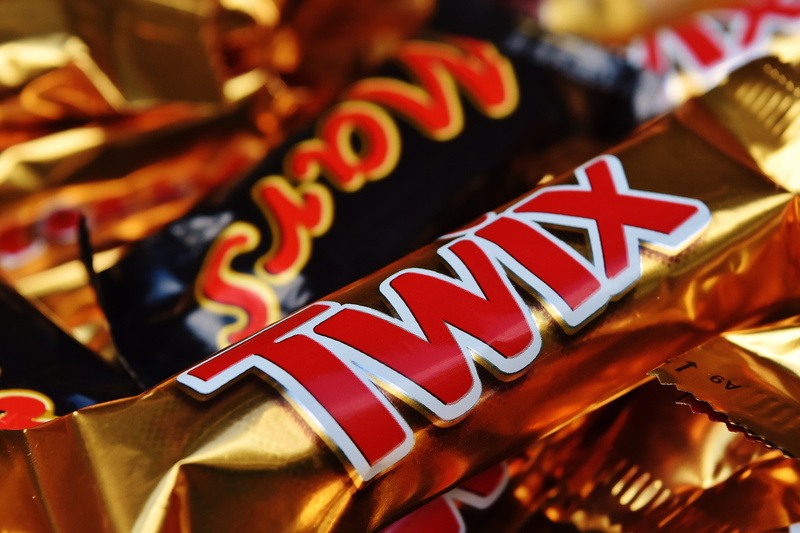 celebration, arts culture and entertainment, decoration, twix, delicious, day, holiday, candy bar, holiday - event, focus on foreground, no people, outdoors