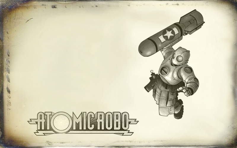 atomic, hd, robo, cartoon/comic, 1080P