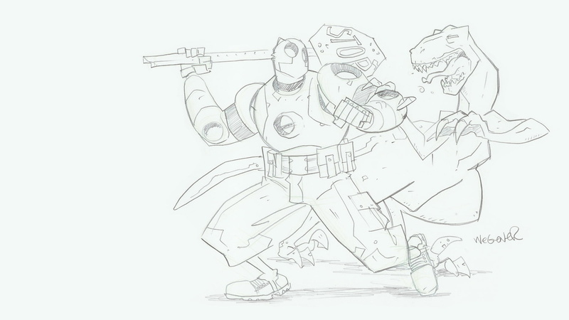 Atomic Robo, 1080P, Comics