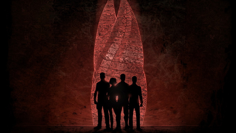 place of worship, standing, indoors, building, travel destinations, red, dead space extraction, archaeology, ancient, belief, religion, group of people