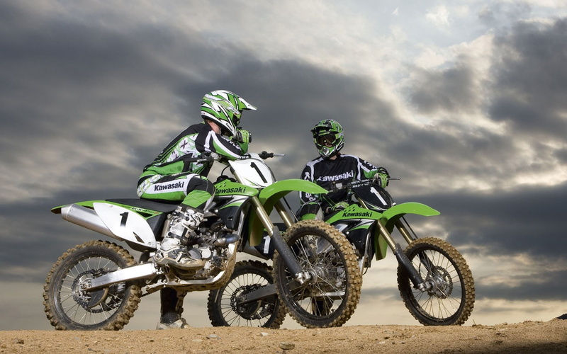 motorsport, competitive Sport, cloud - sky, dirt Road, full length, success, kawasaki, sports Track, driving, motocross, sport, 1080P, helmet, adventure