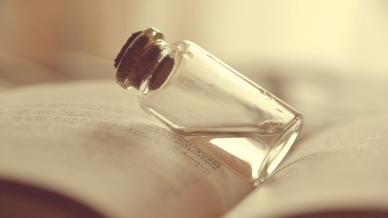 glass - Material, open, no People, 1080P, indoors, single object, bottle, document, food and drink, selective focus, vial, newspaper, studio shot, paper