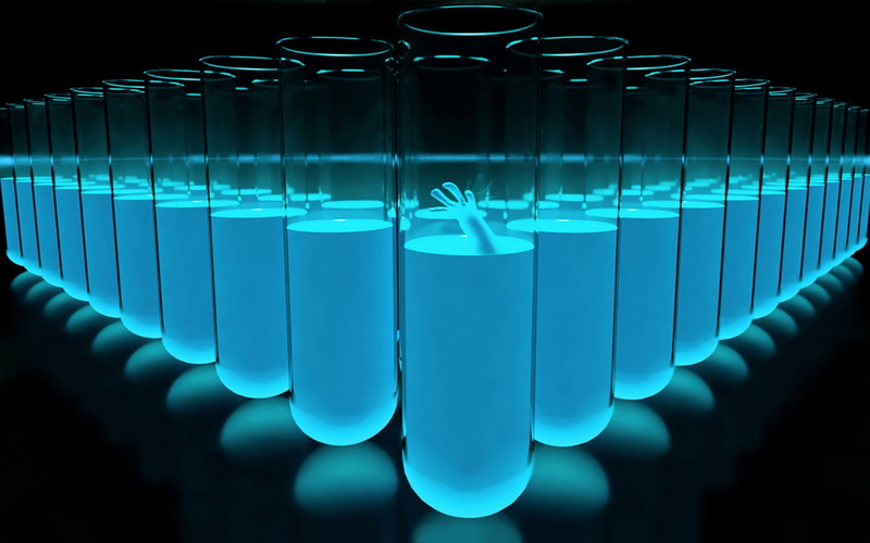 Tube, Medical, Vials, Cylinder, bokek, science, Biology, Test, tubes, abstraction, Chemistry, 2K, glass, abstract