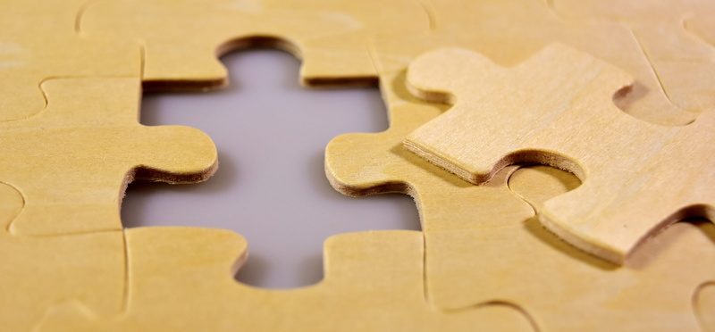 cooperation, business, brown, play, insert, two objects, no people, fit, almost done, share, close-up, jigsaw piece, puzzle, jigsaw puzzle, patience, pieces of the puzzle