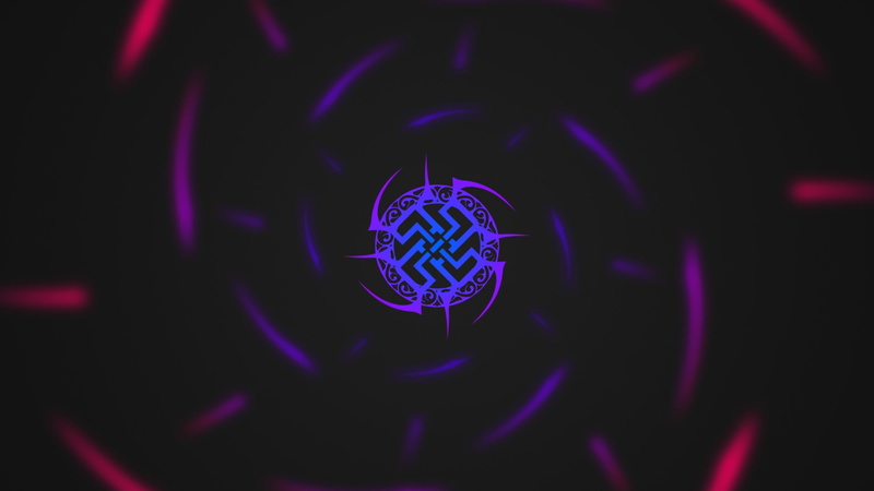 minimalism, swastika, black, 1080P, Tribal, Colorful