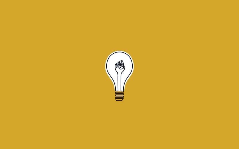 ideas, minimalism, bulb, illustration, intelligence, orange color, sign, backgrounds, symbol, vector, abstract, inspiration, creativity, nature, studio shot