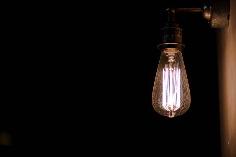 electricity, light - natural phenomenon, glass - material, lighting equipment, wall, studio shot, vintage, technology, 5K, filament, light bulb, edison bulb