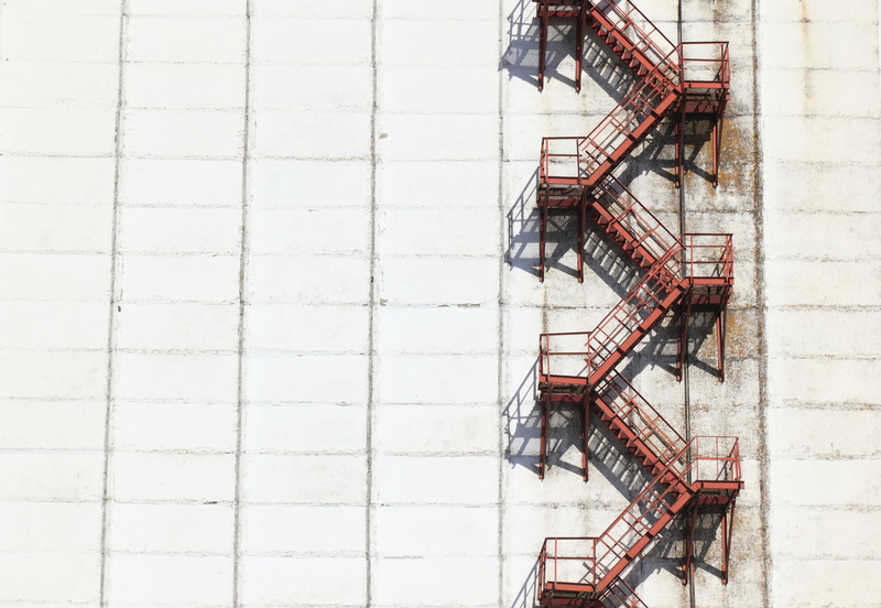 manufacture, fire escape, accidents and disasters, safety, pattern, industrial, construction Industry, architecture, production, factory, emergency exit